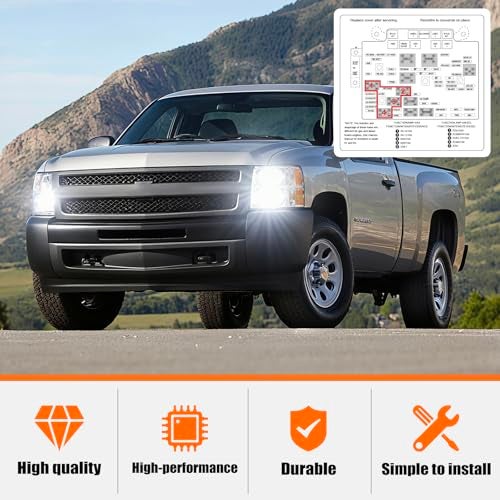 IHOUMEX 8 high Mod Customizable 6 High Mod with DRL Lights Module for GM Compatible with 2003-2007 Chevy Silverado GMC Sierra 1500/2500/3500 Classic - Image 5