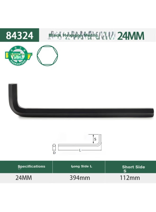 Sata Blackened Hex Key Wrench 24mm 84324 - Image 1