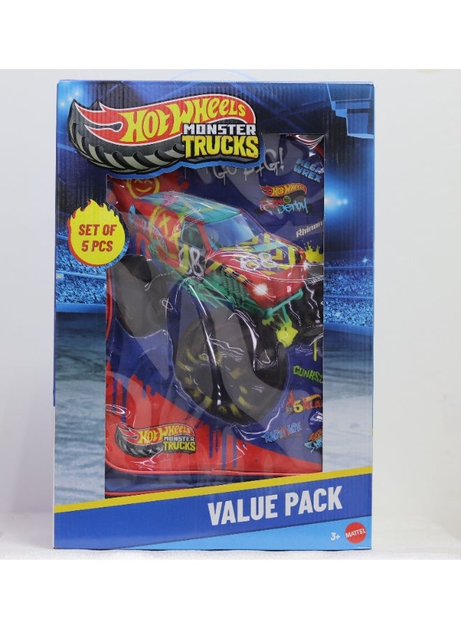 Hot Wheels حقيبة ترولي هوت ويلز 5 في 1 مقاس 16 بوصة FKVPT16-419 - Image 3