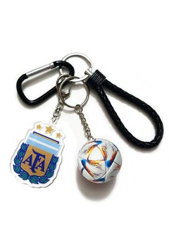 Generic Fashion Team Logo Football Pendant Keychain 