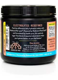 Redmond REDMOND Re-Lyte Hydration Electrolyte Mix (Watermelon Lime)  - Image 2