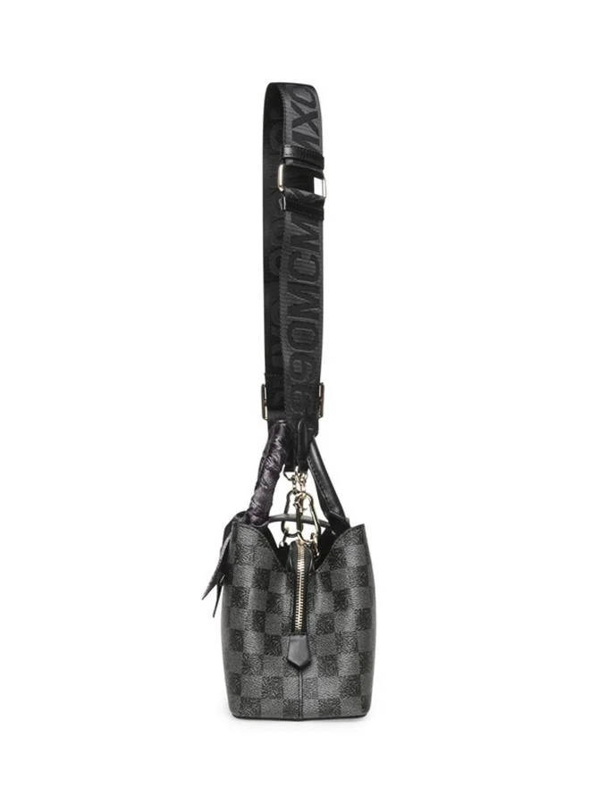 Steve Madden  Bmirel-L Black & Gold Women's Satchel Bag for Women | Best Price UAE