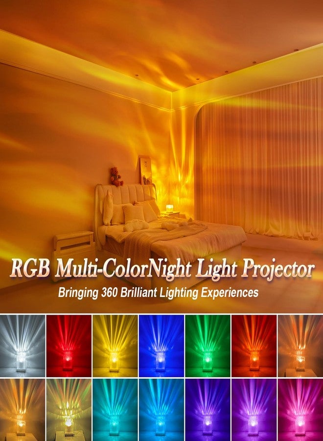 One Fire Christmas Gifts for Teens Northern Lights Projector,18 Colors Aurora Light Projector,Dimmable Aurora Projector Mood Lighting for Bedroom Lights,Remote Galaxy Light Projector Purple Lamp - Image 3