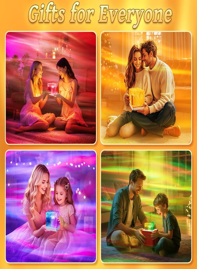 One Fire Christmas Gifts for Teens Northern Lights Projector,18 Colors Aurora Light Projector,Dimmable Aurora Projector Mood Lighting for Bedroom Lights,Remote Galaxy Light Projector Purple Lamp - Image 2