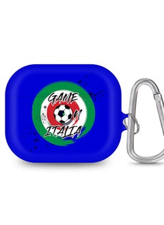StylePods Case for Airpods 3rd Gen Case With Anti-Lost Keychain - Game on Italy