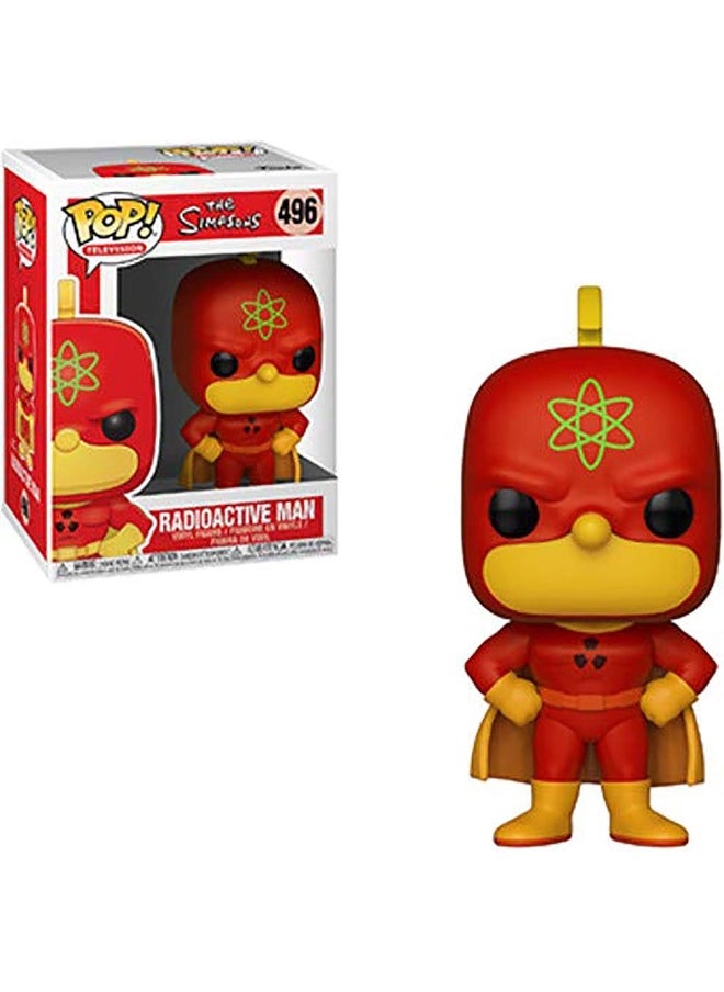 POP! Funko Pop! Animation: Simpsons S2, Homer-Radioactive Man, Action Figure 