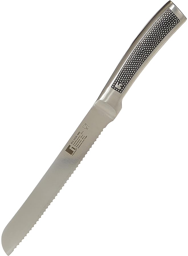 BERGNER harley bread knife, silver, 20 x 30 x 30 cm, bg4226mm  - Image 1