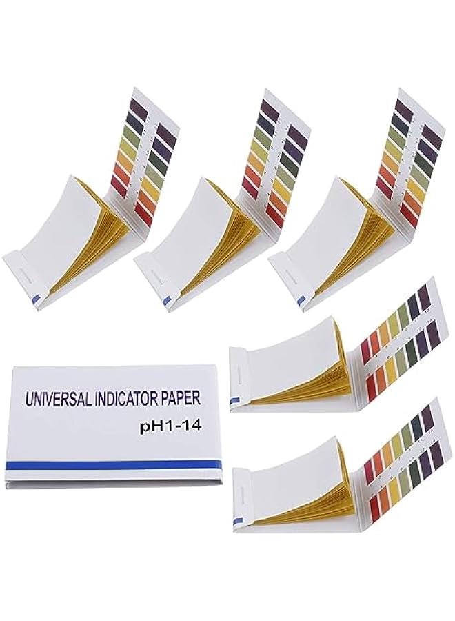 FYLX Litmus PH Test Stri 400 Stri Professional Universal pH114 Test Paper are ideal for teaching students chemistry experiments saliva urine water soil and diet pH monitoring - Image 1