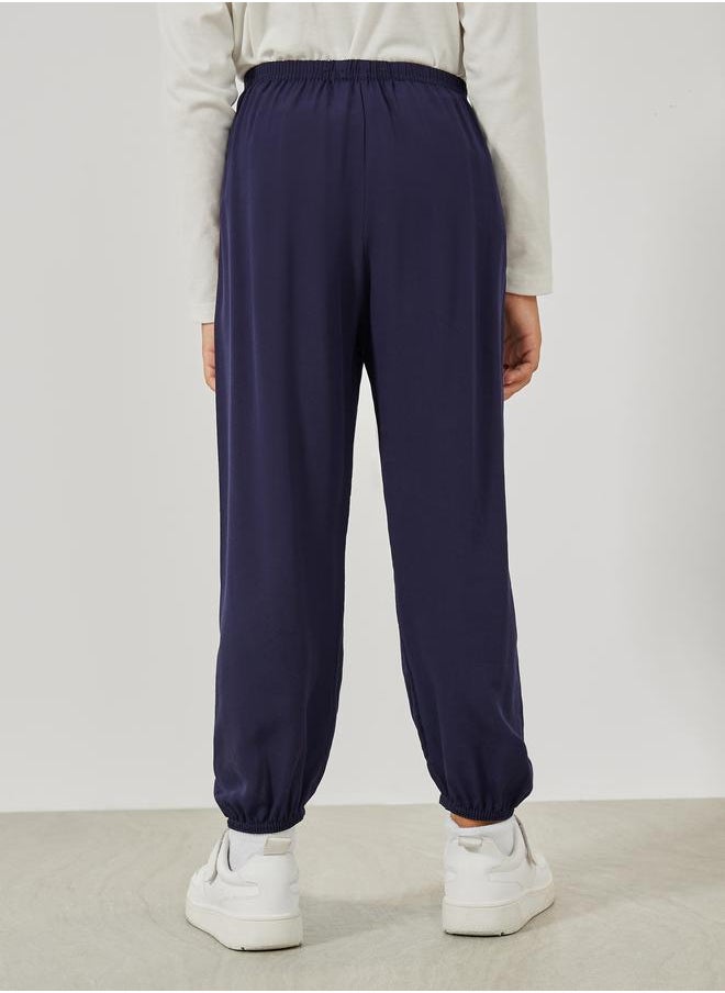 Solid Lightweight Pants with Elastic Waistband - pzsku/ZF197F1B54FB48AE935EDZ/45/_/1717231216/982db2f6-7d12-4b63-8e3e-a33085376100