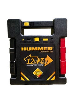 هامر جهاز تشغيل السيارة Hummer H24 PRO بسعة 27000 مللي أمبير – مشغل بطارية قوي ومحمول  - Image 1