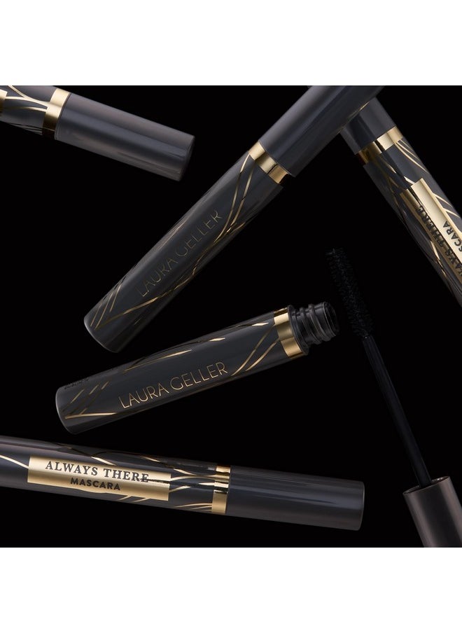 LAURA GELLER NEW YORK - Laura Geller Always There Waterproof Lengthening Mascara In Black ; Lengthening Defining Curling Buildable Formula Eye Makeupinnovative Lengthening Brush1 Count - Image 1