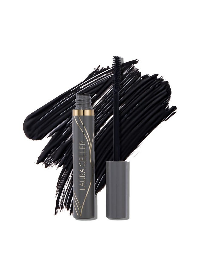 LAURA GELLER NEW YORK Laura Geller Always There Waterproof Lengthening Mascara In Black ; Lengthening Defining Curling Buildable Formula Eye Makeupinnovative Lengthening Brush1 Count  - Image 2