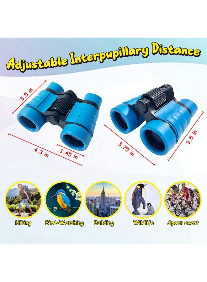 ESSENSON Binoculars for Kids Toys Gifts for Age 3, 4, 5, 6, 7, 8, 9, 10+ Years Old Boys Girls Kids Telescope Outdoor Toys for Sports and Outside Play, Bird Watching, Birthday Presents(Blue) - Image 3