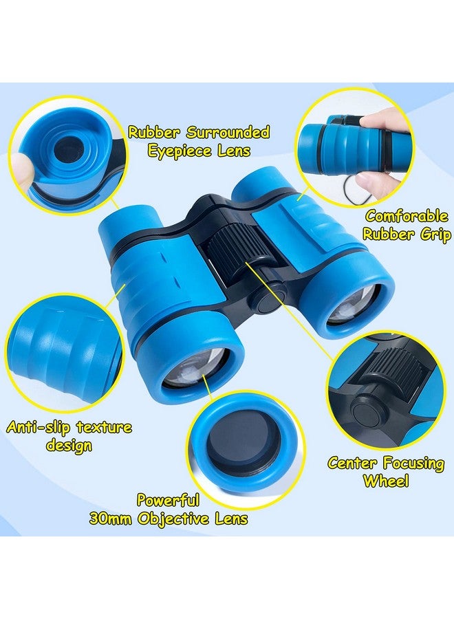 ESSENSON Binoculars for Kids Toys Gifts for Age 3, 4, 5, 6, 7, 8, 9, 10+ Years Old Boys Girls Kids Telescope Outdoor Toys for Sports and Outside Play, Bird Watching, Birthday Presents(Blue) - Image 2
