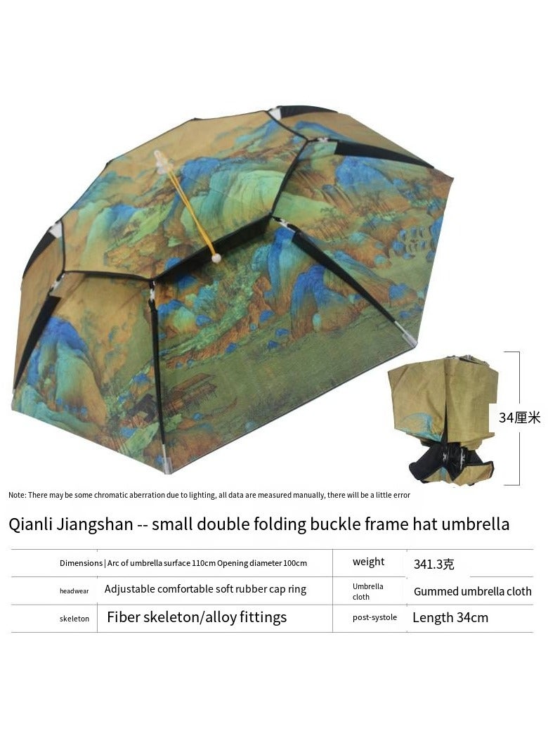 Head fishing umbrella