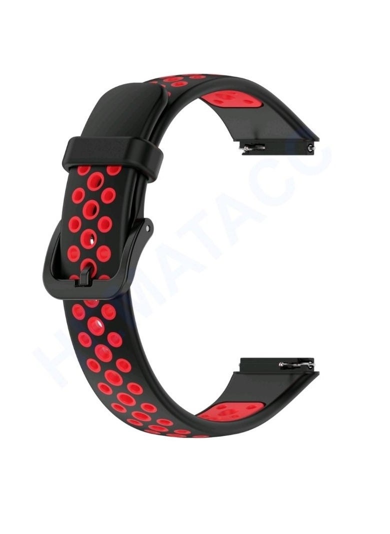 ماركة غير محددة Strap compatible with Silicone Sport Smart Watch Band Replacement Strap For Huawei Honor Band 8 