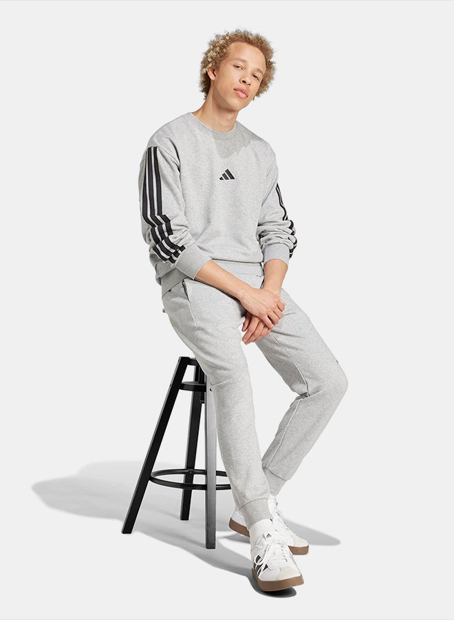 Adidas سروال جوجينغ فرنسي تيري بشعار كبير أساسي - Image 3