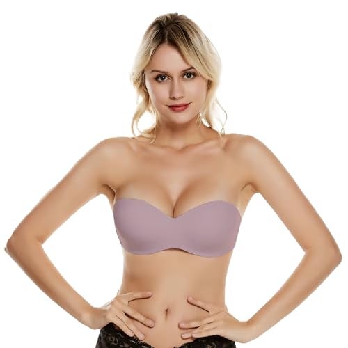 Luella Women’s Padded Wired Push Up Bra for Women with |Demi Cup Bra Design| Underwired |Soft Foam Pads |Detachable Straps| (in, Numeric, 34, A, 34, Regular, Pink) - Image 2