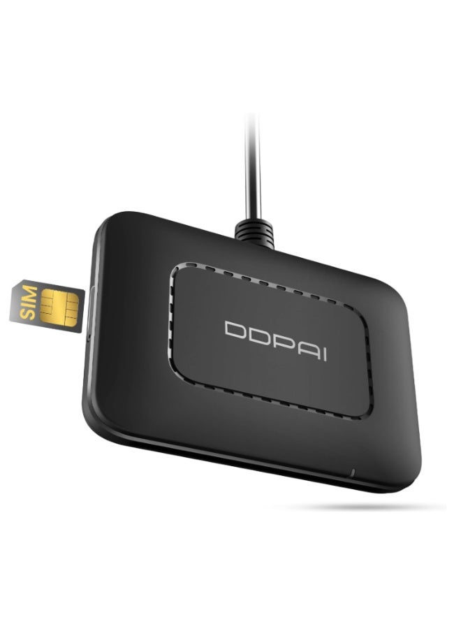 DDPAI 4G LTE Module with SIM Card input for Z60 Pro Dash Cam, Remote Parking Monitor, Remote Live View, Incident Alerts, Real-Time GPS, Geofencing, Cloud Storage, APP Control, Hardwire Kit Included - Image 1