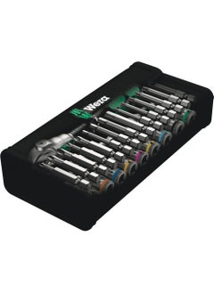 Wera 8100 Sa 6 Zyklop Ratchet Socket Bits Set 1/4" 05004016001  - Image 3
