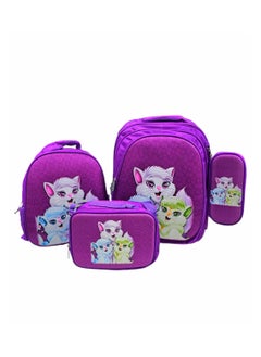 School Backpack 4 Pieces  Size 17 Inches  Hello Kitty Design For Girls - pzsku/ZF1989BFE20EEC141646AZ/45/_/1722978554/ba7e6eb8-4763-4d5c-b7ff-f0494822c600