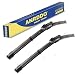 ANRDDO Wipers Factory Replacement For 20042010 BMW 5Series 6Series E60 E61 525i 535i 530i 545i 550i 645Ci 650i M5 M6 Original Equipment Windshield Wiper Blades Set 2423 Top Lock Set of 2 - Image 2