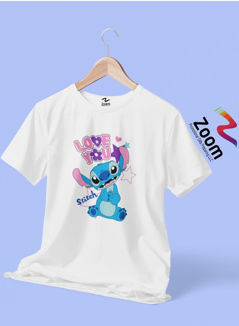 ZOOM تصميم تي شيرت نجمة حب لكيدز