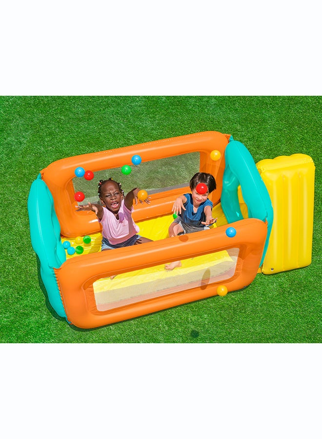 Bestway, 70" x 36" x 27.5"/ TUNNELTOPIA BALL PIT Inflatable Outdoor Water Play Toy for Kids and Families, Durable Premium Quality Material, Easy Inflate and Deflate Design, Pool Beach Garden Summer Fun Activity, 1.78mx91cmx70cm - Image 5