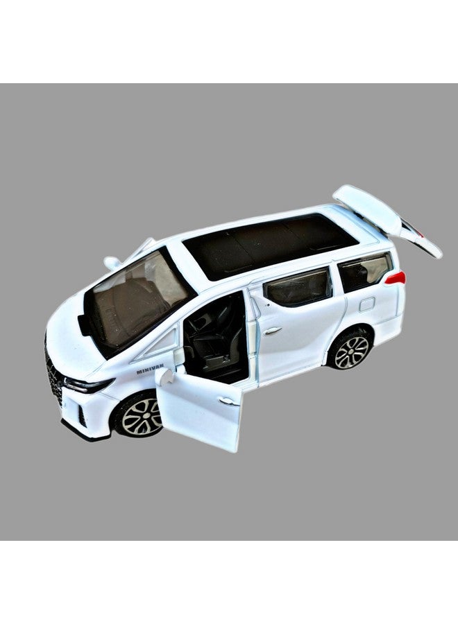RUHANI Simulation Scale Die-Cast Pull Back Metal Car Open The Door Model Car for Kids (Multi color) - Image 2
