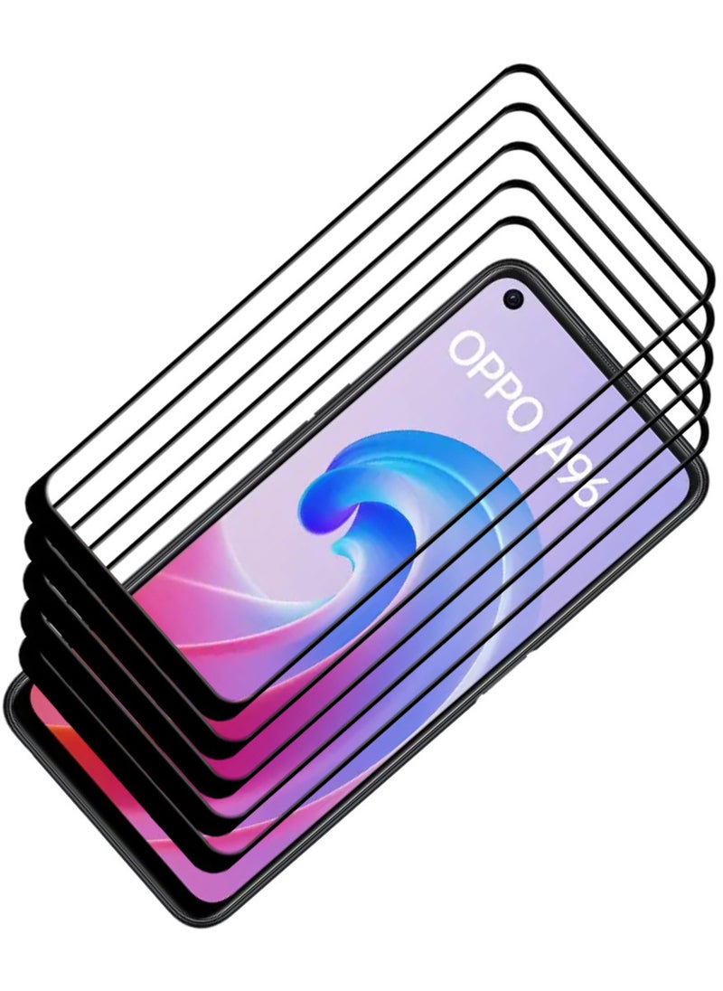 أكاليكس 5 قطع، حماية شاشة،  لهاتف اوبو  A96، جودة ممتازة. - Image 1