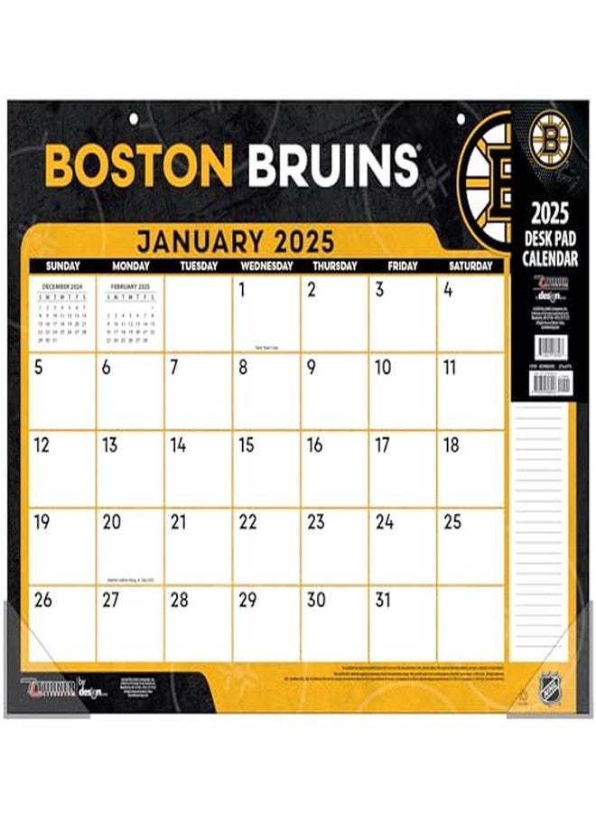 Turner Licensing TURNER SPORTS Boston Bruins 2025 22x17 Desk Calendar (25998061555) - Image 2