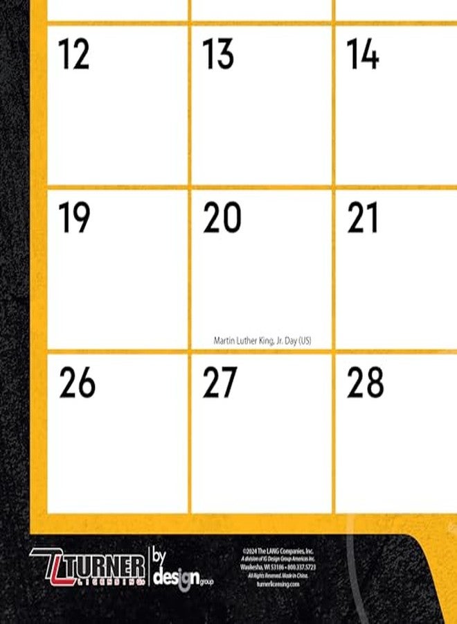 Turner Licensing TURNER SPORTS Boston Bruins 2025 22x17 Desk Calendar (25998061555) - Image 3