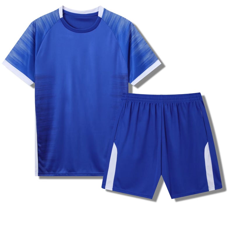 Football Uniform Suit For Men, Youth, Game Training Team Uniform, Adult, Children And Women, Quick-Drying Football Jersey With Printed Number - Image 1