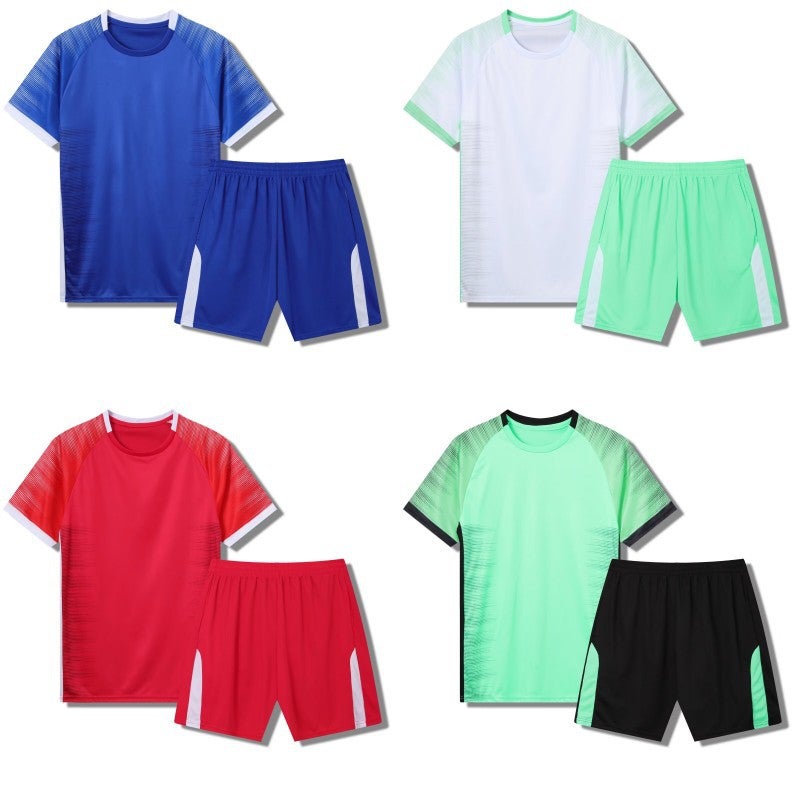 Football Uniform Suit For Men, Youth, Game Training Team Uniform, Adult, Children And Women, Quick-Drying Football Jersey With Printed Number - Image 4