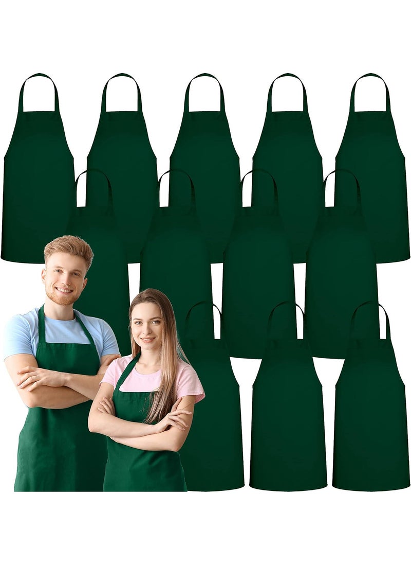 Y&D - 12 Pack Neck Restaurant Cafe Work Clothes Apron - Image 1