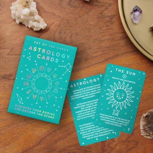 Gift Republic 100 Astrology Cards - guides you through how to read your astrology chart and understand its hidden meanings. - Image 4