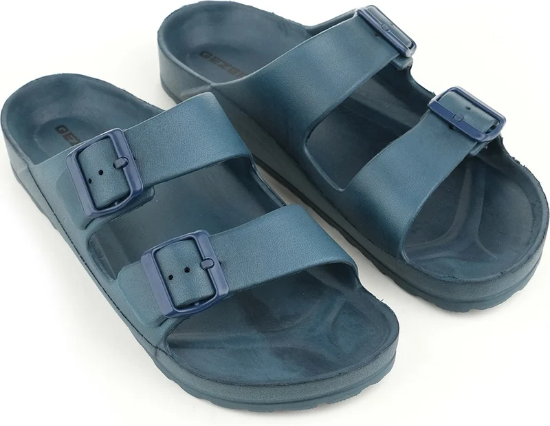 Gezer Adjustable Men's Slippers with Two Buckles Suitable for Wet Floor10