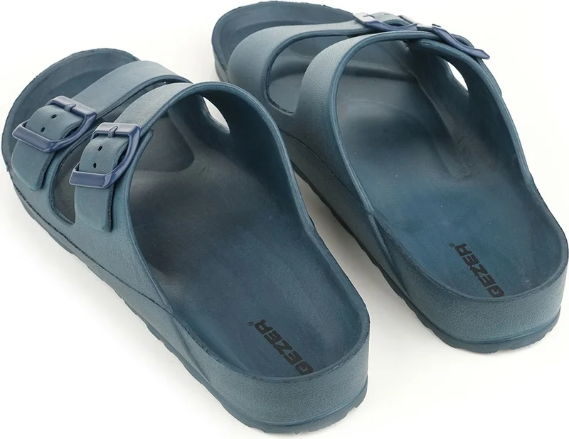 Gezer Adjustable Men's Slippers with Two Buckles Suitable for Wet Floor10