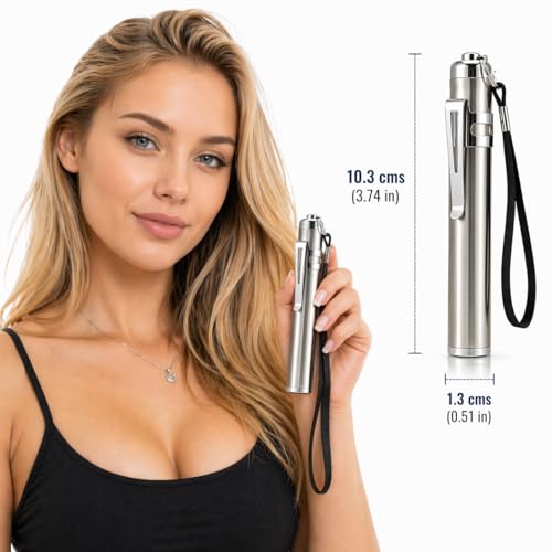 Magicwand Pocket Pen Torch Bright LED Pocket Torch for Doctors, Nurses & Medical Students I Lightweight Moon Torch for Clinical Use ⦗Pack of 1⦘ - Image 3