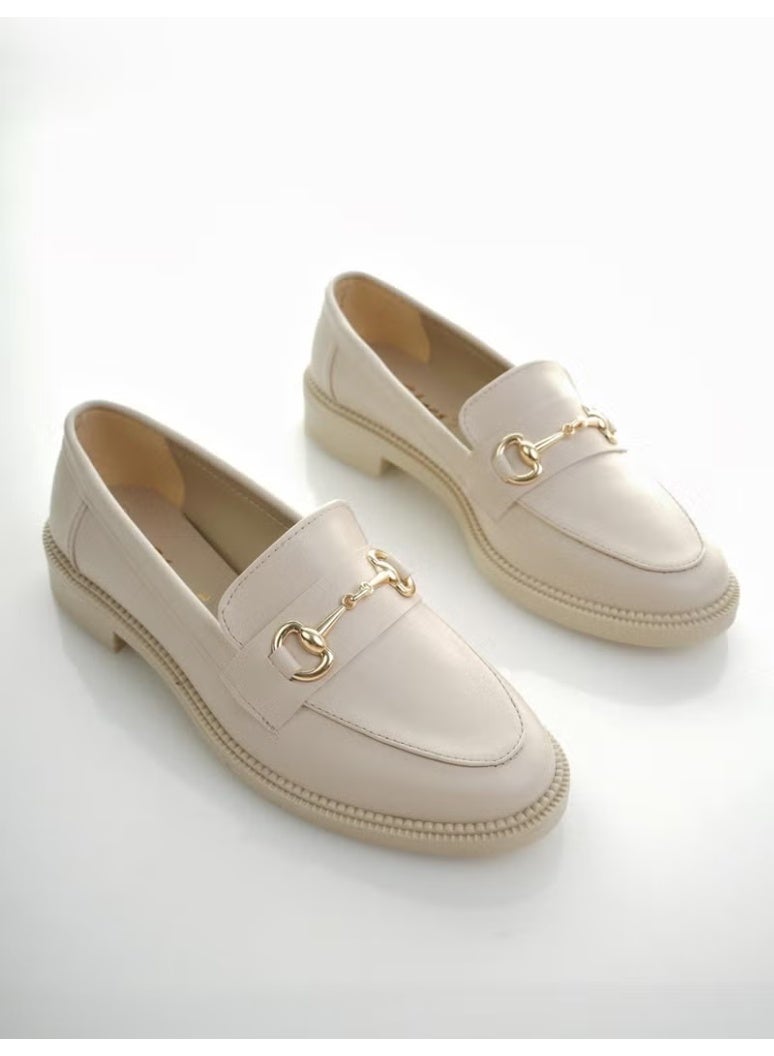 muggo Sussie Guaranteed Metal Buckle Women's Loafer Casual Shoes - Image 3