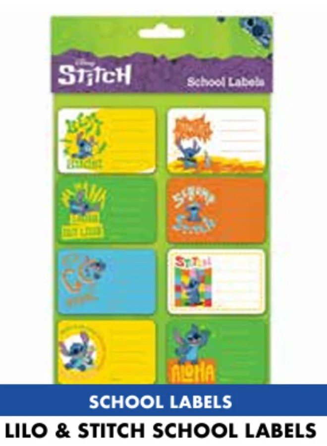 بيراميد Multicolour School Labels Character Print