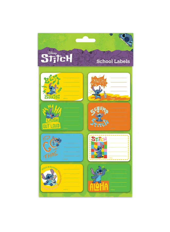 بيراميد Multicolour School Labels Character Print