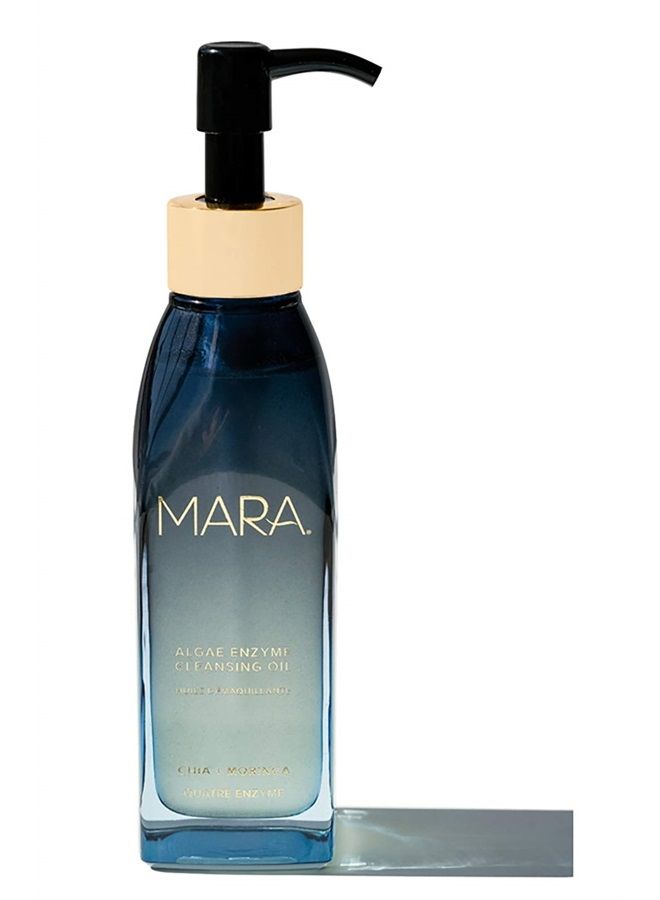 Mara Natural Chia + Moringa Algae Enzyme Cleansing Oil | Clean, Non-Toxic, Plant-Based Skin Care (4 oz | 120 ml) - Image 1