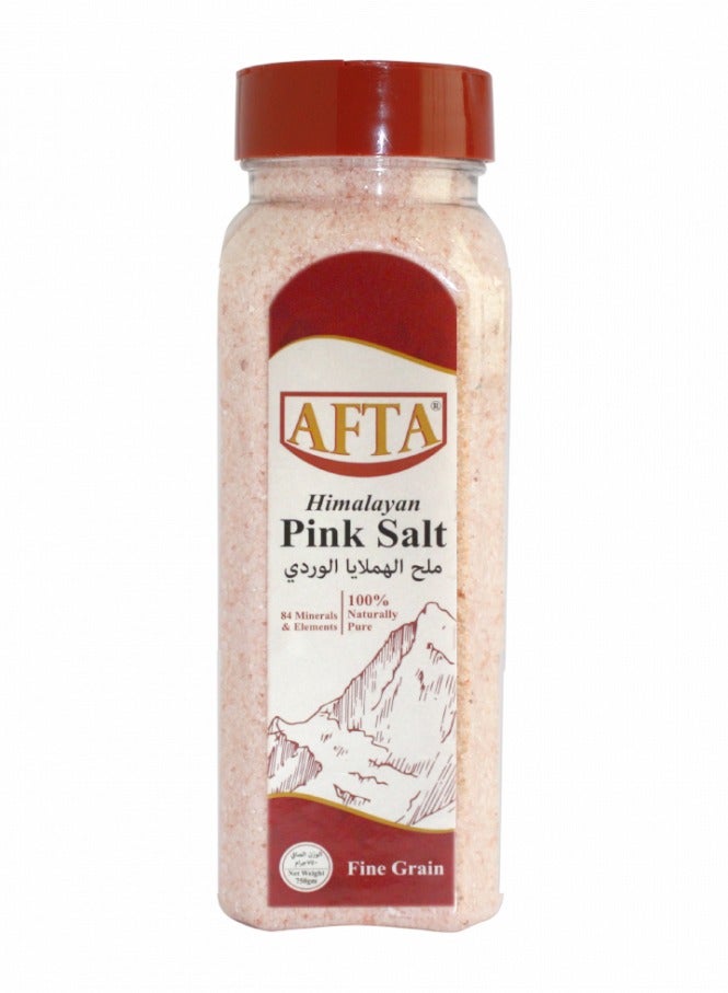 ملح الهملايا الوردي 750 مل