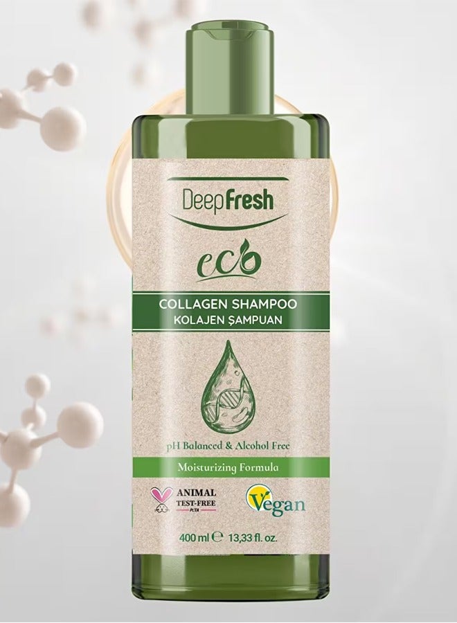 Deep Fresh Collagen Extract Shampoo Deep Fresh Eco 400 ml - Image 2