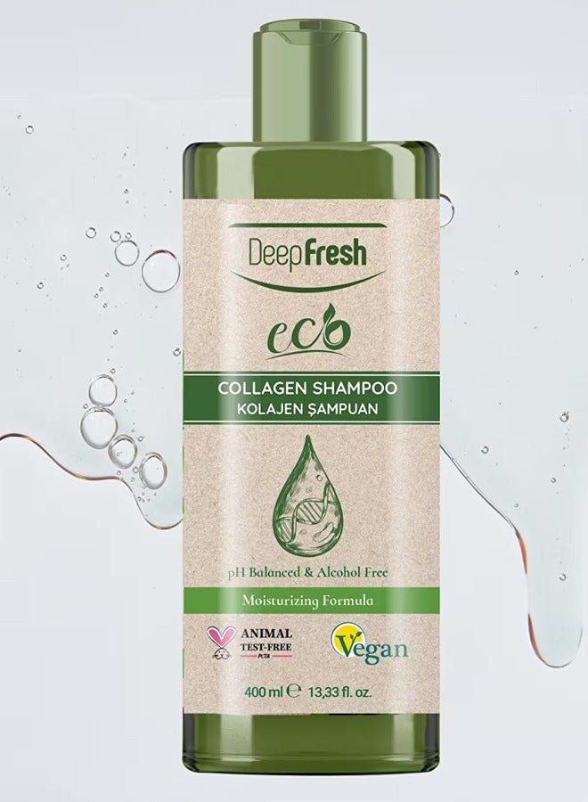 Deep Fresh Collagen Extract Shampoo Deep Fresh Eco 400 ml - Image 4