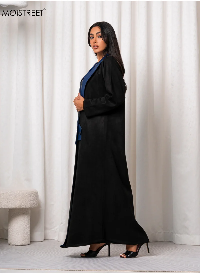 Moistreet MOiSTREET Handmade Suede Chamois Abaya