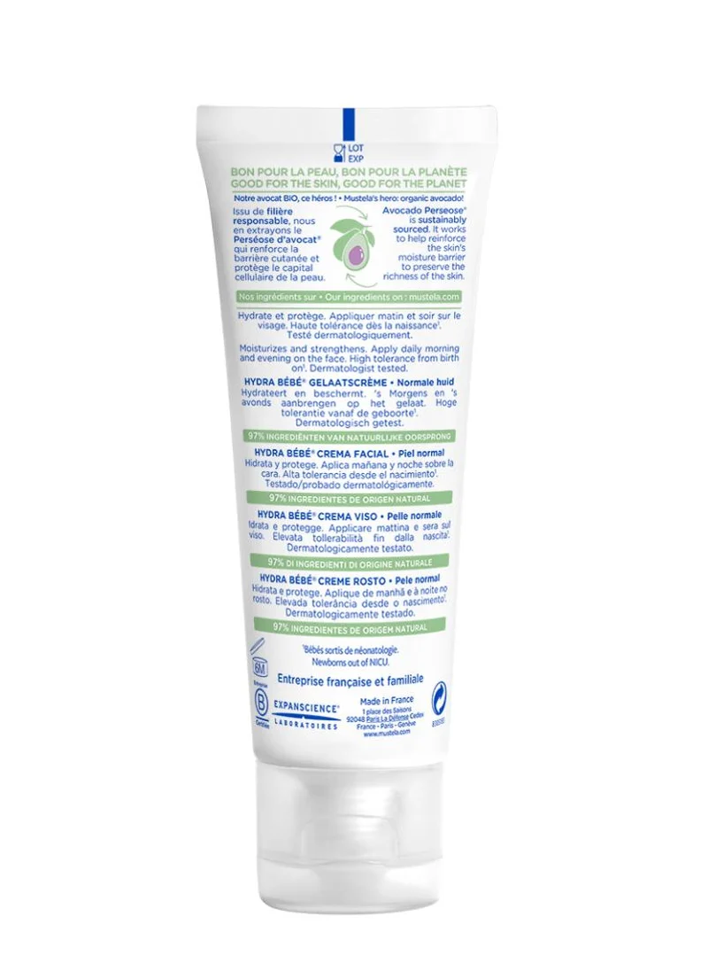 موستيلا موستيلا - كريم الوجه هايدرا بيبي - 40 مل