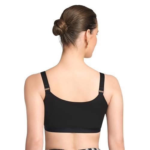 TRYLO Front OPEN-BRA-42-BLACK-D-CUP - Image 4