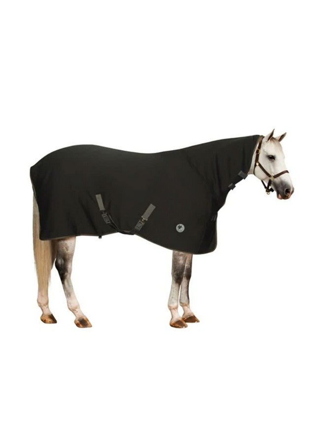 CENTAUR Turbo-Dry Cooler Sheet With Contour Neck, Black, Horse
